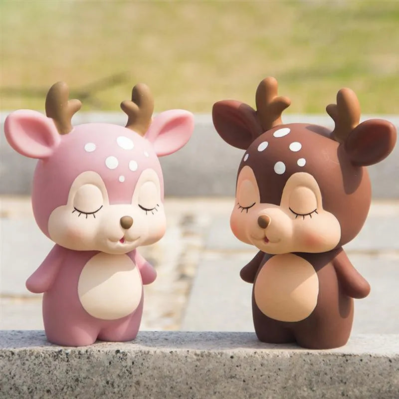 Deer Plastic Piggy Bank