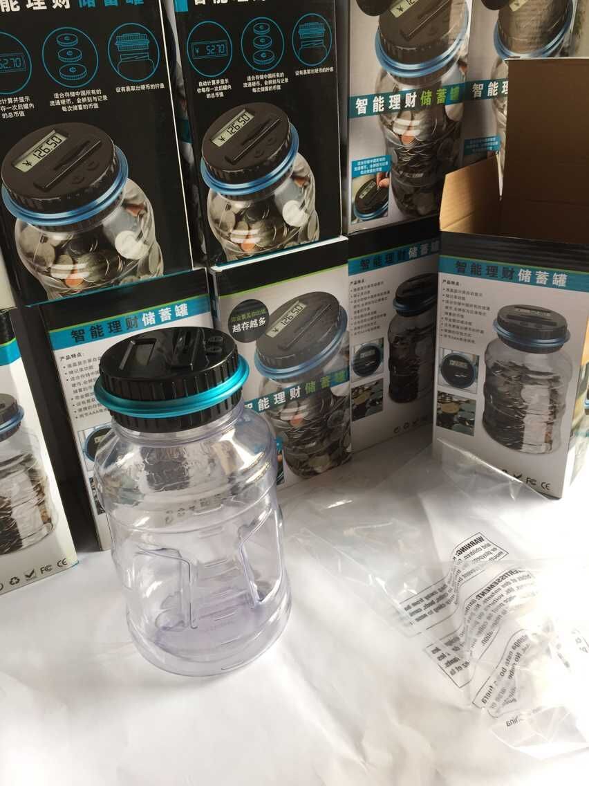 Bottle Shaped Smart Piggy Bank