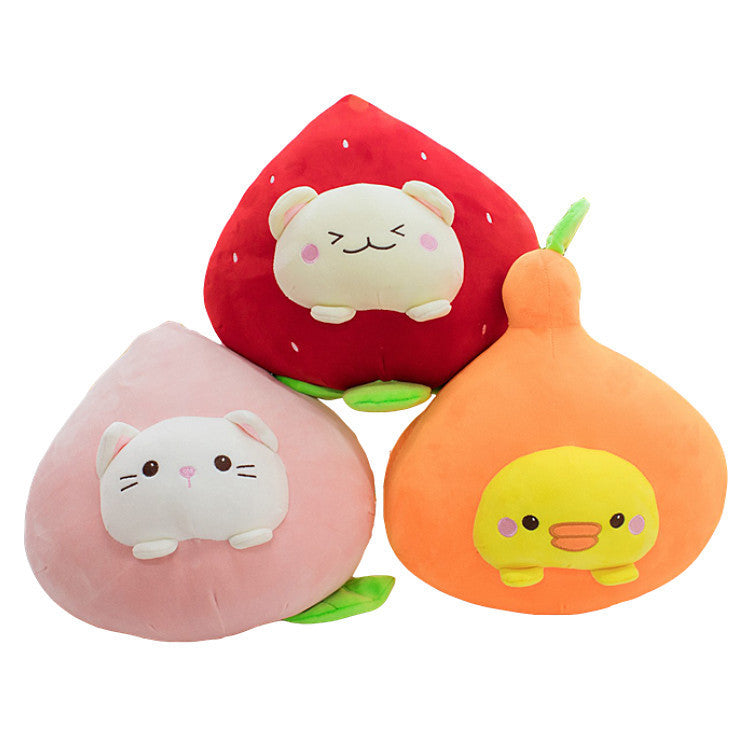 Fruit Friend Plush Pillow
