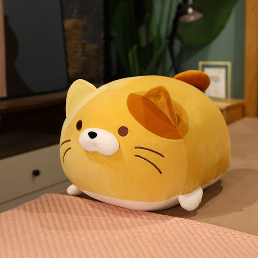 Fat Cat Plush Pillow