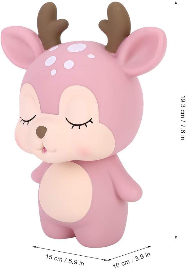Deer Plastic Piggy Bank